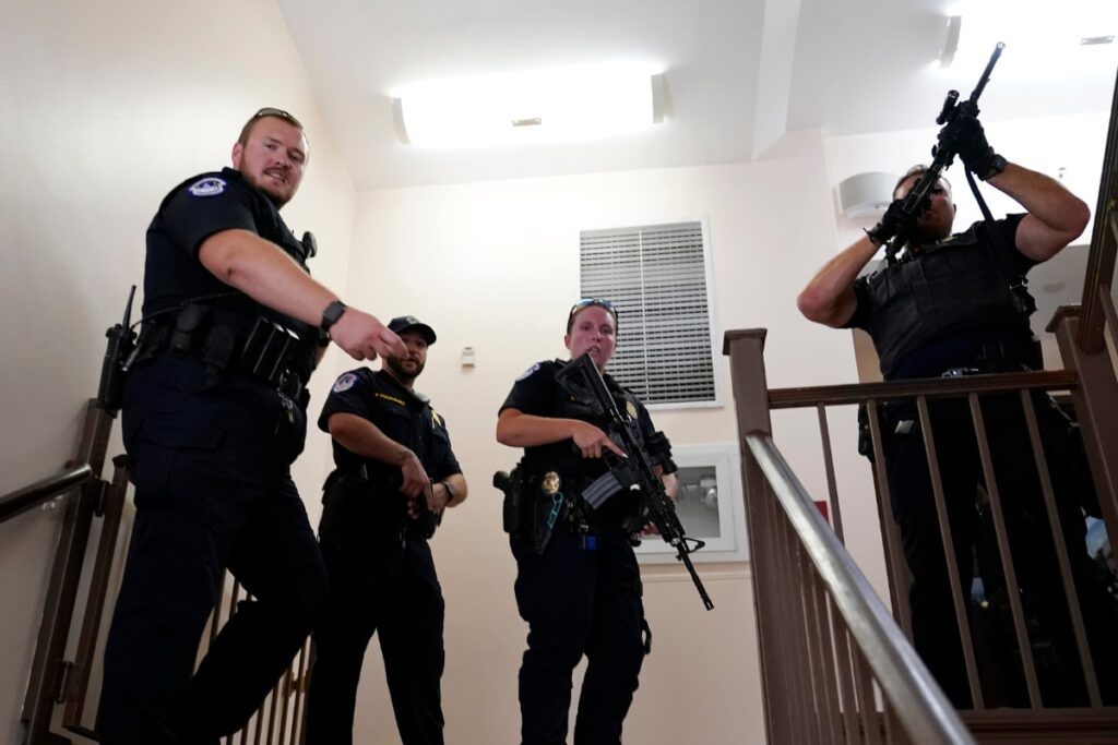 US Capitol Placed on High Alert after 911 Shooter Call, Later Confirmed False Alarm