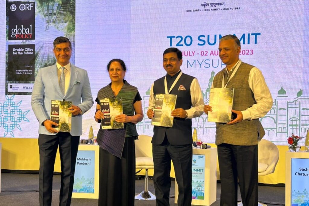 Unveiling ‘Livable Cities for the Future’ Book At The Think 20 Summit in Mysuru