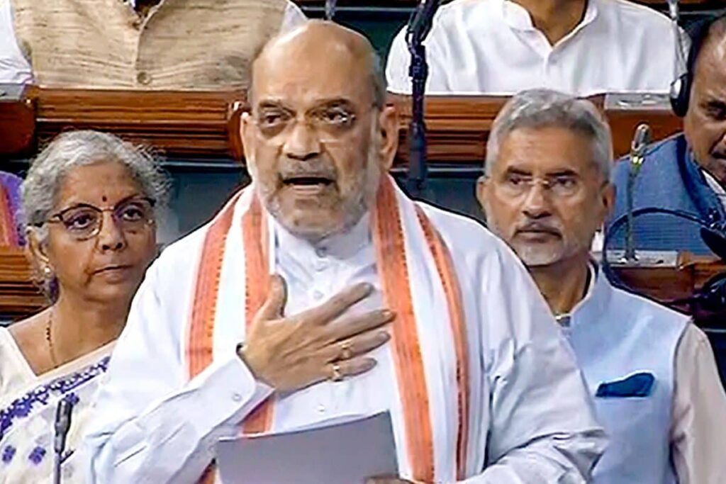Amit Shah Holds Meet With BJP MPs From Parl's Home Panel To Explain 3 Criminal Bills