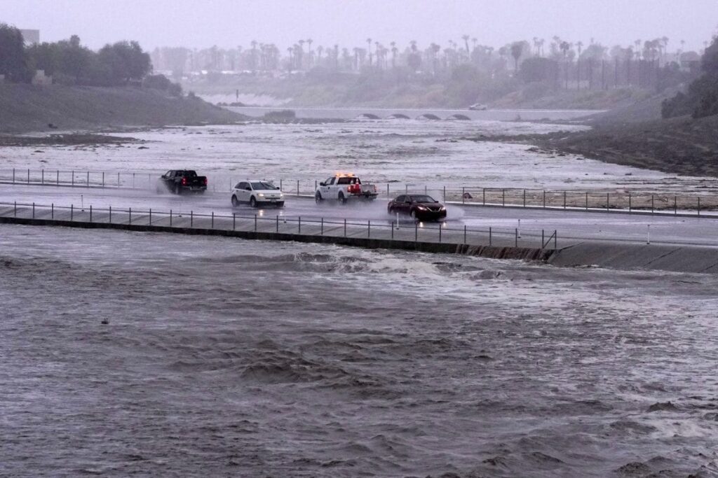 Hurricane Hilary, Now Tropical Storm, Lashes California, Brings Rains to Death Valley
