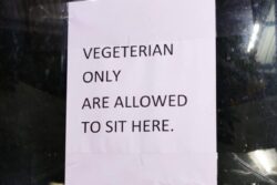 'Vegetarian Only' Poster At IIT Bombay Canteen Sparks Outrage, College Responds
