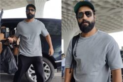 Vicky Kaushal Looks Effortlessly Hot In Beard, Slays In Comfy Casuals At Airport; Watch