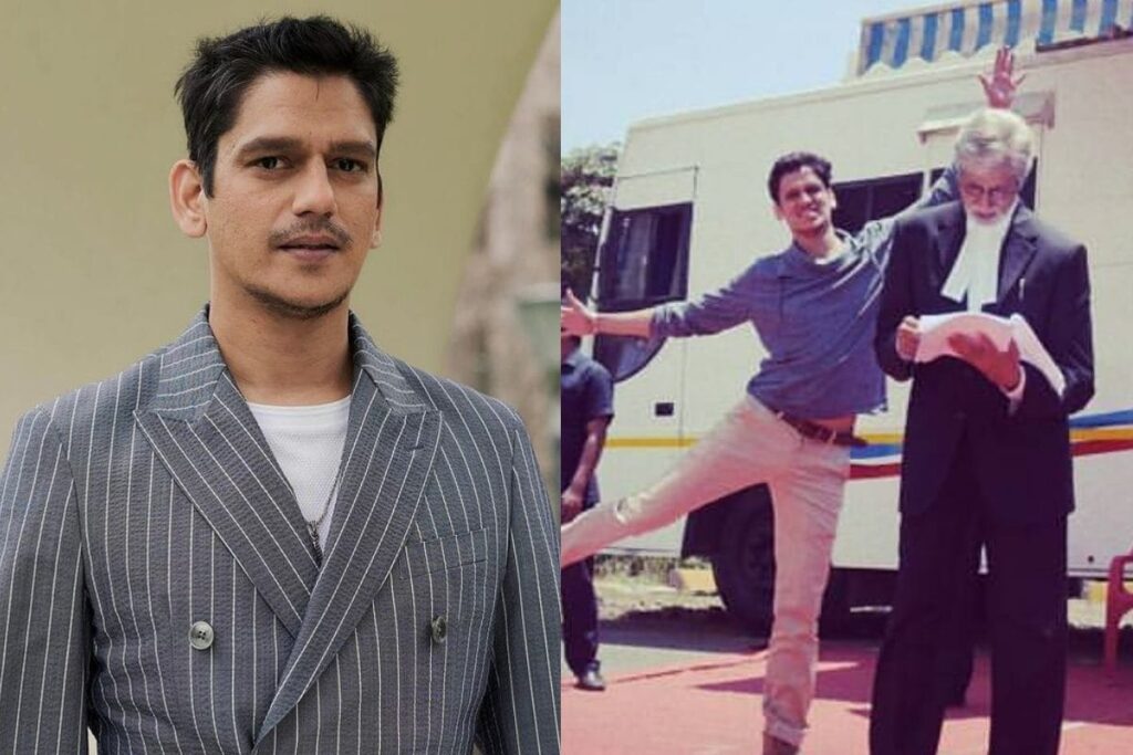 Vijay Varma Was 'Scared' After Photo-Bombing Amitabh Bachchan On Pink Sets; Here's What Happened