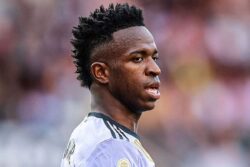 La Liga: Real Madrid's Vinicius Junior Set to be Sidelined for Up To Six Weeks