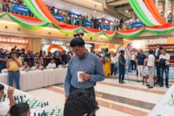 Chess Legend Viswanathan Anand Takes on 22 Players in a Simultaneous Exhibition Match