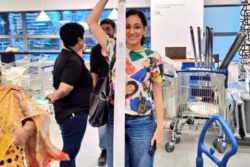 Woman Visits IKEA To Buy One Lamp, Walks Out With Bill As Tall As Her