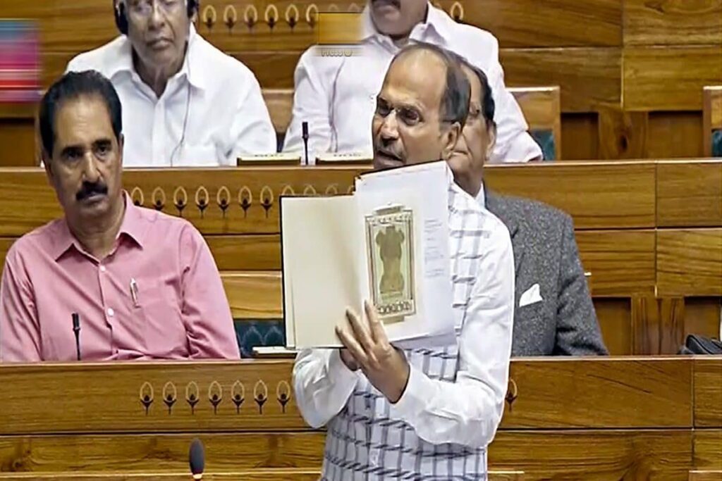 ‘No Difference Between India and Bharat’: Adhir Chowdhury Reads Out Preamble in New Parliament Building