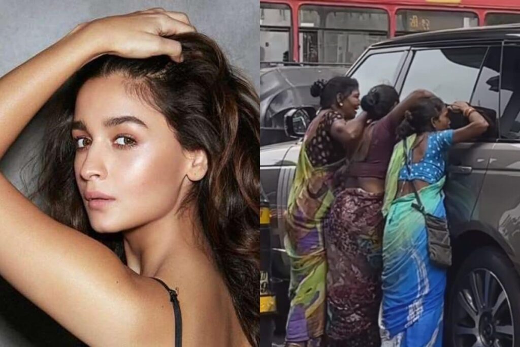 Alia Bhatt's Car Gets Mobbed By A Group Of Women? Viral Video Hints At It; Watch