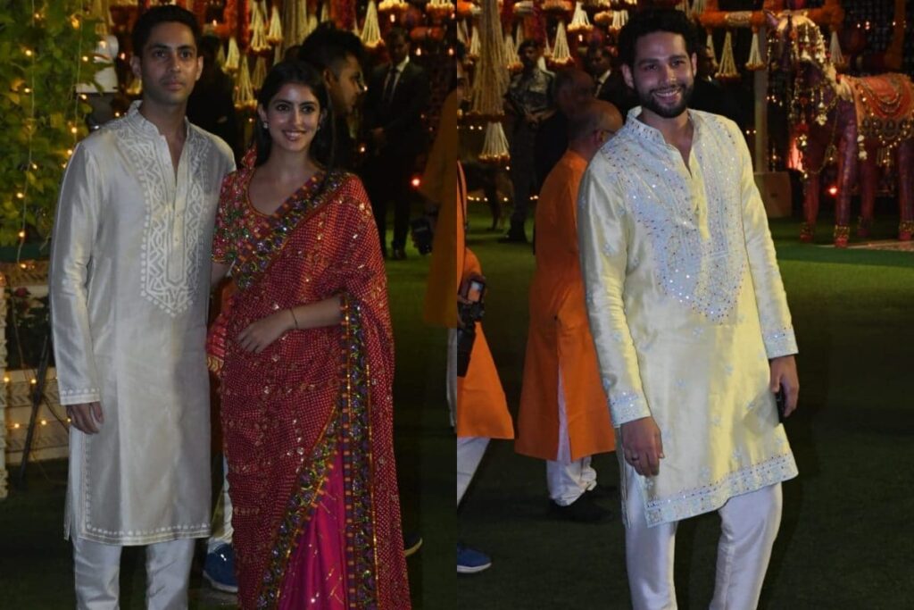 Ganesh Chaturthi: Navya Nanda At Ambani's Puja With Agastya Nanda, Rumored BF Siddhant Chaturvedi Also Attends