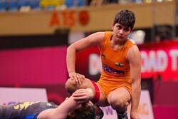 Antim Panghal Upsets Reigning World Champion Dominique Parrish 3-2 In Qualification Bout At World Wrestling Championships