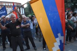 Thousands Protest Armenia Govt Over Karabakh Crisis
