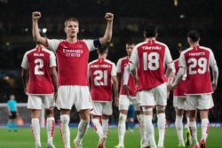 Arsenal vs PSV Eindhoven: Gunners Storm on 4-0 Win on Champions League Return