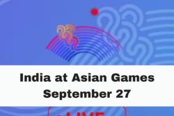 live updates asian games 2023 day 4 shooting equestrian hockey swimming fencing tennis boxing