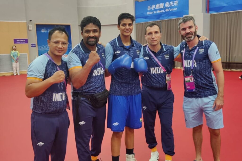 Asian Games: Jaismine Lamboria and Nishant Dev Sail into Quarters; Heartbreak for Deepak Bhoria