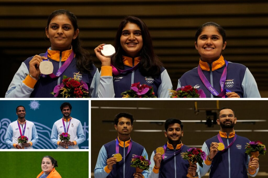 Asian Games Medals Tally: India 5th with 8 Gold, 12 Silver and 13 Bronze, China Leads with 200