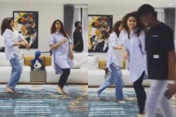 Keerthy Suresh, Priya Atlee Dance On Jawan's Chaleya But Atlee's Cameo Steals The Show; Watch Video