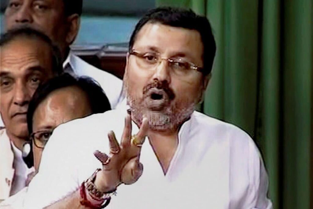 Probe Indecent Conduct of Danish Ali Too: BJP MP Nishikant Dubey to Speaker