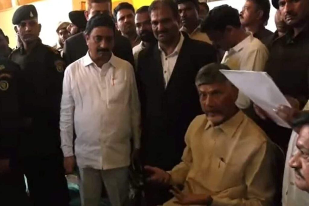 Ex-CM Chandrababu Naidu Non-cooperative During Questioning, Claims AP Police