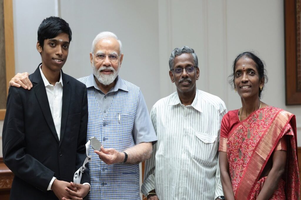 PM Modi Meets Chess Prodigy Praggnanandhaa, Says 'India's Youth Can Conquer Any Domain'