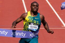 Christian Coleman, Shericka Jackson Shine As Lyles, Richardson Denied Gold In Eugene Diamond League Finals