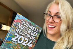 Circus Performer Uses 8 Burning Hula Hoops To Set New World Record