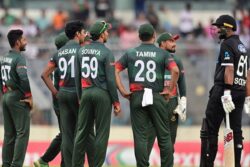 WATCH: Ish Sodhi Called Back by Bangladesh Skipper After Hasan Mahmud Executes Non-striker Run-out in 2nd ODI