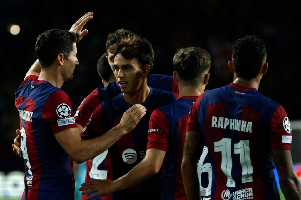 UEFA Champions League: Barcelona Rout Newcomers Antwerp 5-0 as Joao Felix Bags Brace