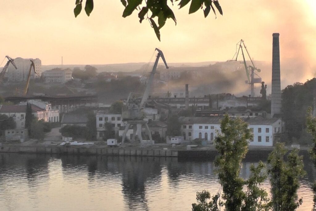 Russia’s Black Sea Fleet HQ in Crimea Hit in Missile Attack; At Least One Dead