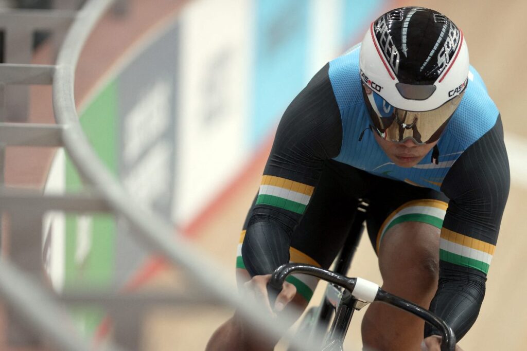 Asian Games 2023: David Beckham Elkatohchoongo, Esow Reach Semi-Finals in Track Cycling Men's Keirin