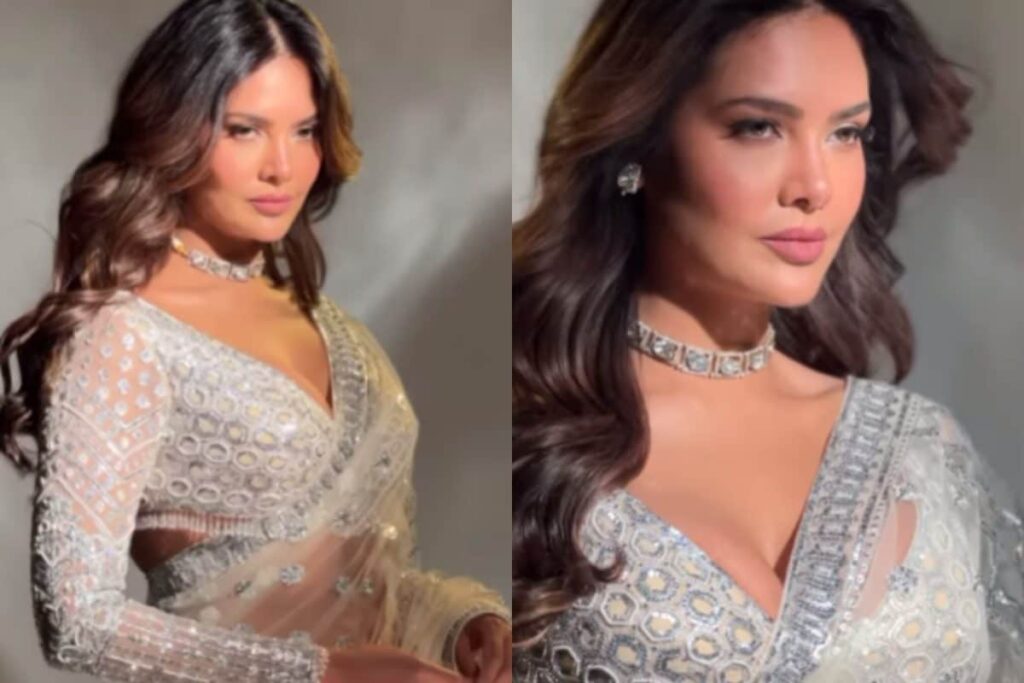 Sexy! Esha Gupta Raises The Heat In Sizzling Saree And Plunging Blouse, Hot Video Goes Viral; Watch