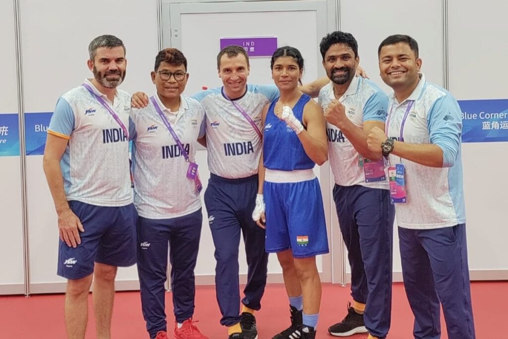 Asian Games: Nikhat Zareen Secures Paris Olympic Quota, Secures Medal With Semis Spot in 50kg Category