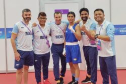Asian Games: Nikhat Zareen Secures Paris Olympic Quota, Secures Medal With Semis Spot in 50kg Category