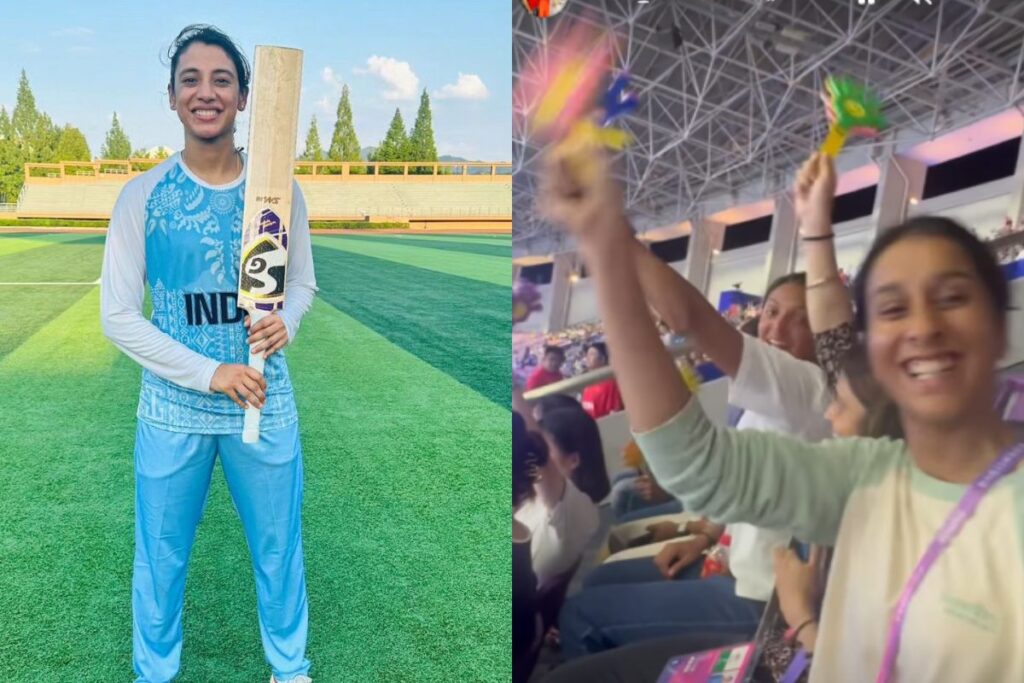 Asian Games: Jemimah Rodrigues, Harmanpreet Kaur Cheer for Indian Football Team; Smriti Mandhana Shares Video