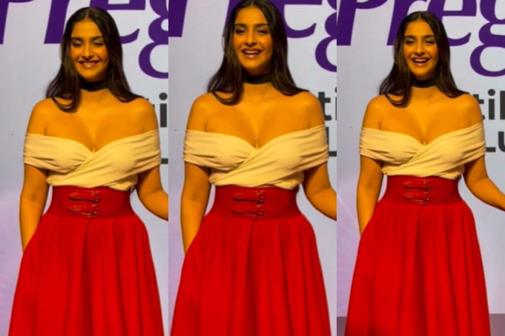 Sexy! Sonam Kapoor Exudes Princess Vibes In A Low-Necked, Off-Shoulder Gown, Hot Video Goes Viral; Watch