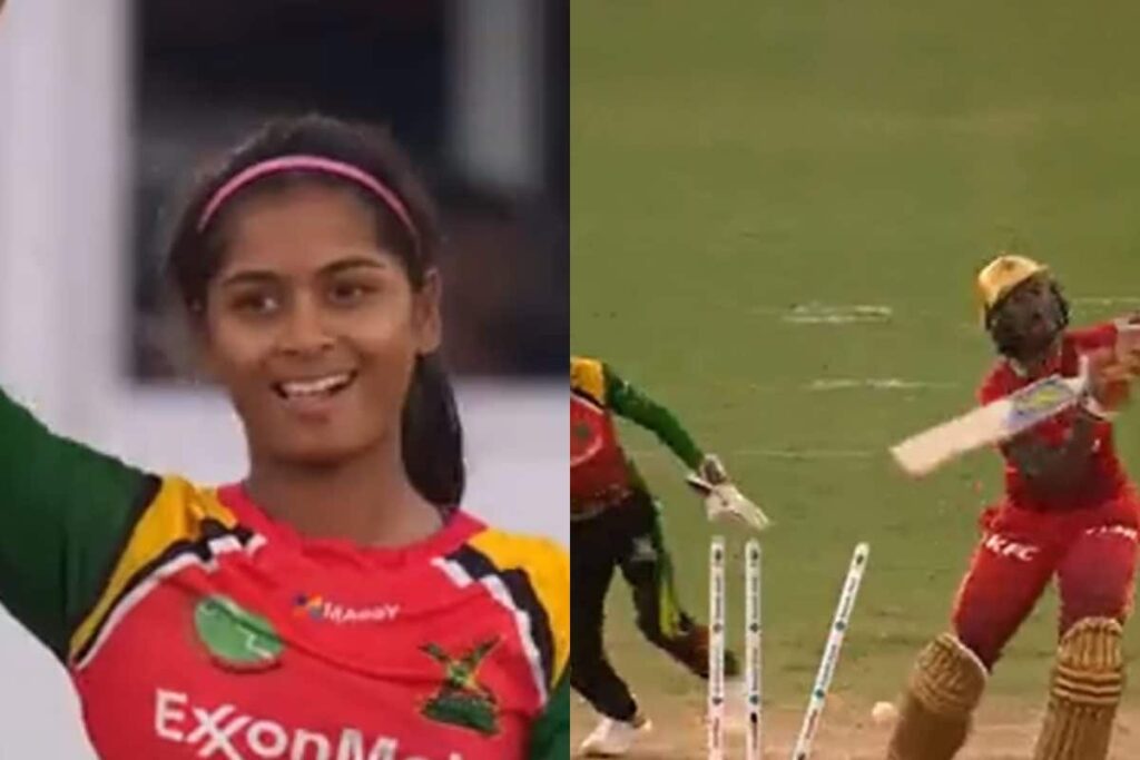 Shreyanka Patil's 'Off Spin Dream' Delivery Leaves Batter Stunned in Women's CPL | WATCH