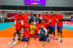 Asian Games: Indian Men's Volleyball Team Record Historic 3-2 Win Over South Korea to Advance to Knockouts