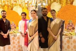 Anushka Sharma, Virat Kohli's Unseen Photos From Ganesh Chaturthi Go Viral; See Here