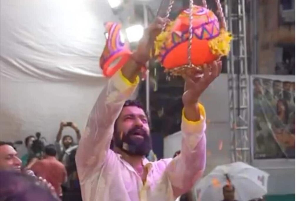Vicky Kaushal At Dahi Handi Celebration In Mumbai Is A Total Vibe