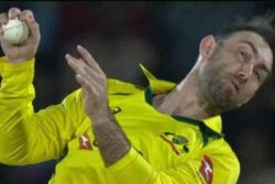 INDvsAUS: Glenn Maxwell Takes A Blinder of a Catch to Dismiss Indian Skipper Rohit Sharma - WATCH
