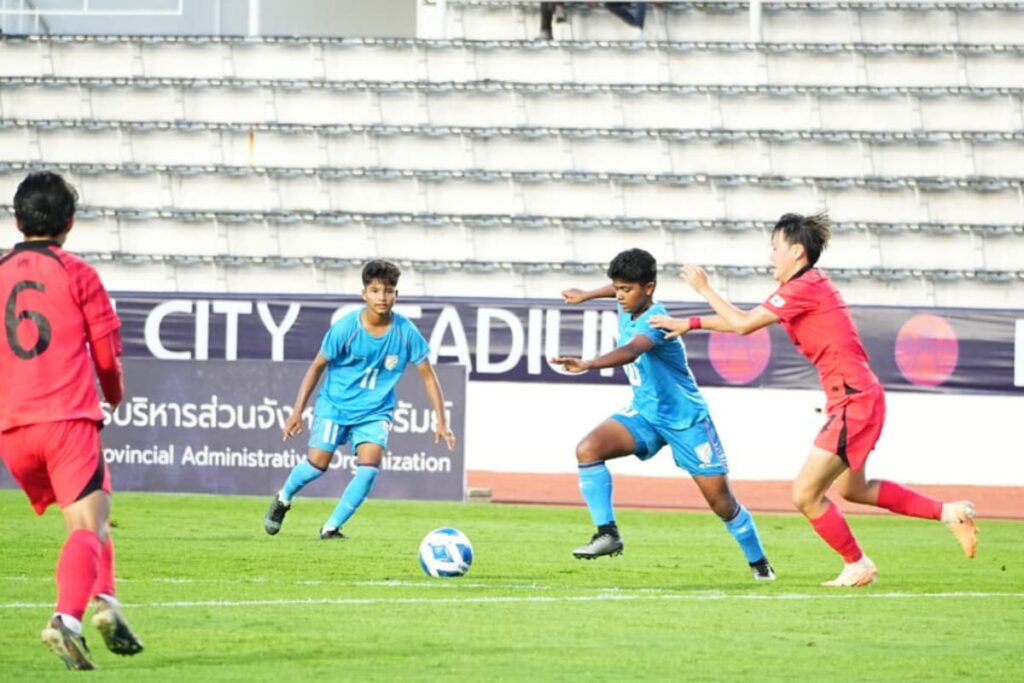 India Humiliated 0-8 by Korea Republic in AFC U17 Women’s Asian Cup Qualifiers