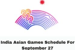 Indian Schedule at Asian Games, September 27, 2023: Event Timings and Live Streaming Details