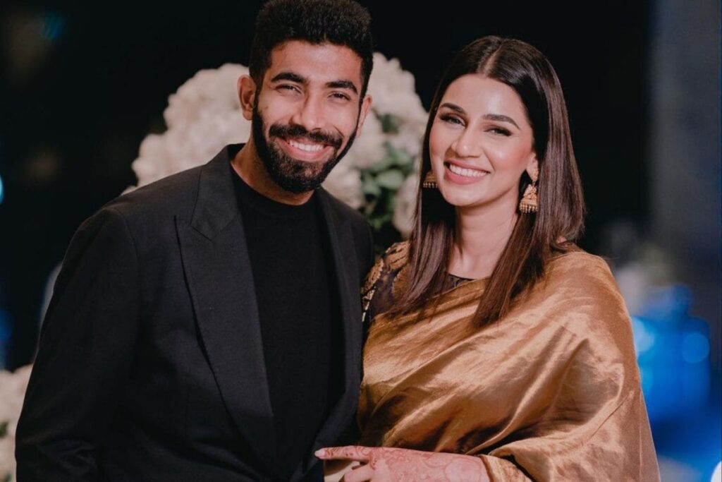 'When we Got Dressed up Without Accessorising With...': Jasprit Bumrah Posts Throwback Photo With Wife Sanjana Ganesan