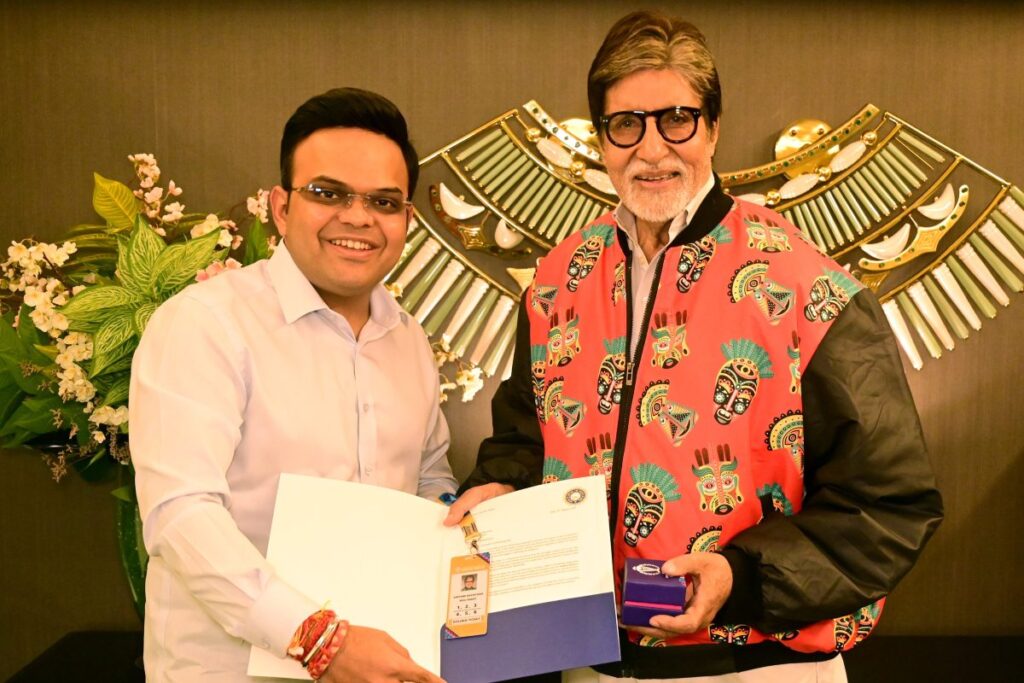 Amitabh Bachchan Gets a Golden Ticket for ICC ODI World Cup 2023