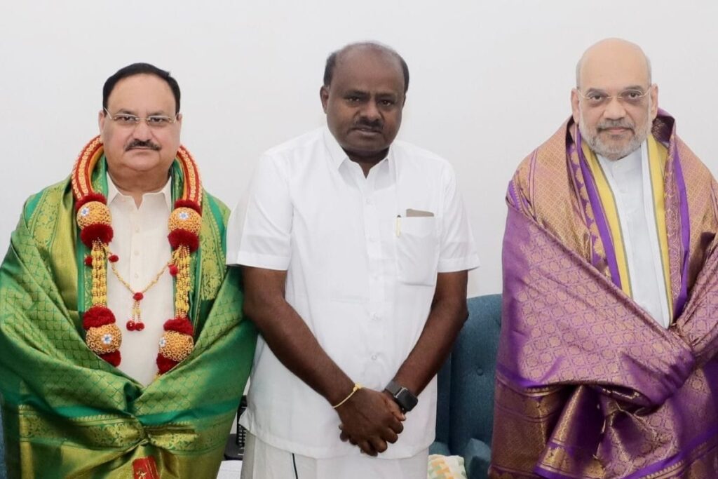 JDS, BJP in ‘United State for Karnataka’: JDS to Seek 6 Seats from NDA | The 2024 Poll Dance Moves