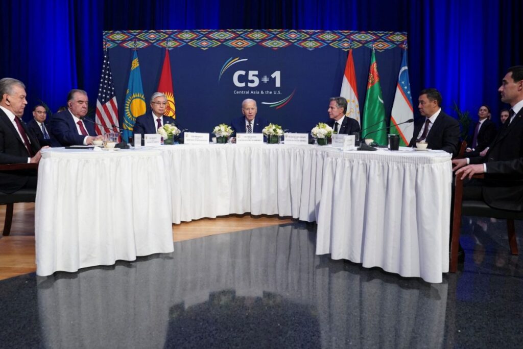 C5 + 1: Joe Biden Courts Central Asian Leaders in a Bid to Woo Them Away from Russia