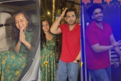 Couple Karan Kundra-Tejasswi Prakash Papped As They Bid Farewell To Ganpati; Video Goes Viral