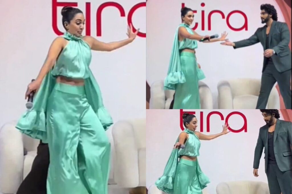 Kiara Advani Almost FALLS in Kareena Kapoor's Lap, Arjun Kapoor Jumps In To Help; Watch Video
