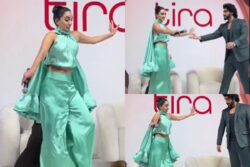 Kiara Advani Almost FALLS in Kareena Kapoor's Lap, Arjun Kapoor Jumps In To Help; Watch Video