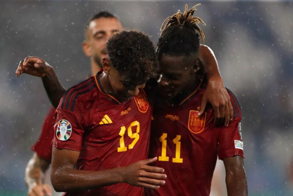 Spain Thrash Georgia 7-1 To Get Their Euro 2024 Qualifiers Back On Track
