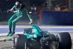 Lance Stroll Out Of Singapore GP Following Horror Crash In Qualifying